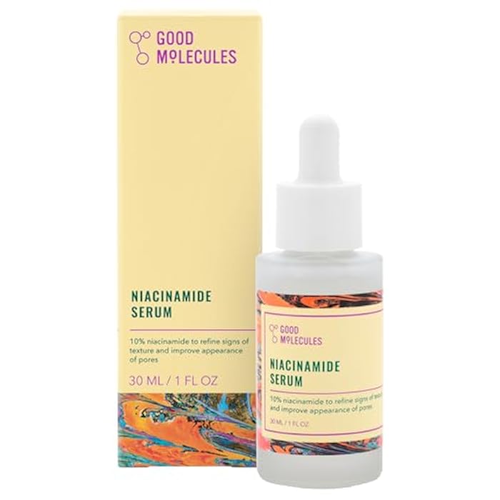 Good Molecules Niacinamide Serum - 10% Niacinamide to Target Acne, Nourishment, and Skin Tone - Ultra Hydrating Serum and Brightening Skin Care for Face - Image 1