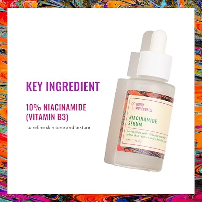 Good Molecules Niacinamide Serum - 10% Niacinamide to Target Acne, Nourishment, and Skin Tone - Ultra Hydrating Serum and Brightening Skin Care for Face - Image 3
