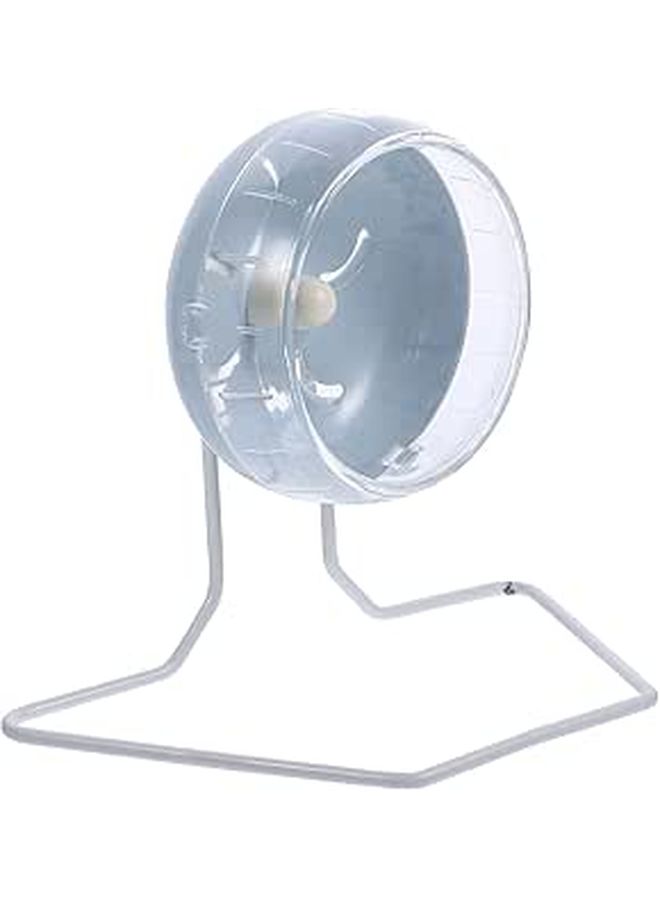 Silent Hamster Running Wheel 12cm With Stand For Small Pets - Image 1