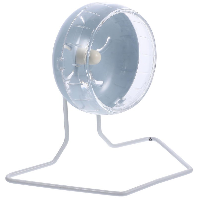 Silent Hamster Running Wheel 12cm With Stand For Small Pets - Image 2