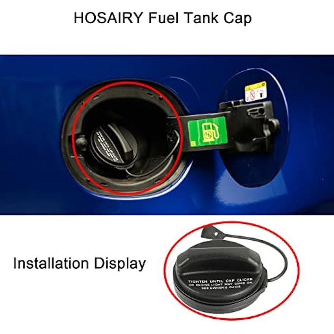 rayihni Replace LR053665 Gas Cap Fuel Tank Filler Cap for Land Rover LR3 LR4 Range Rover Evoque Sport Fuel Tank Gas Cap Assembly - Image 5