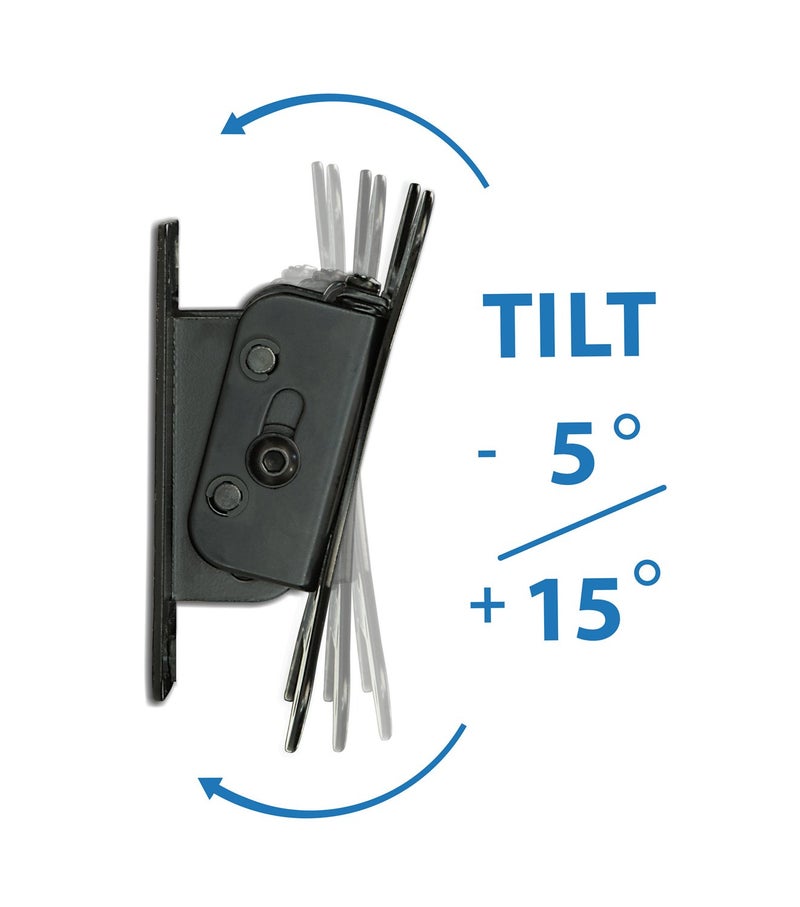 Mount-It! Small TV Monitor Wall Mount | Quick Release | Fits 13-32 Inch LCD/LED Screen | Max 33 Lbs | Slim Tilting Design | Easy Installation - Image 4
