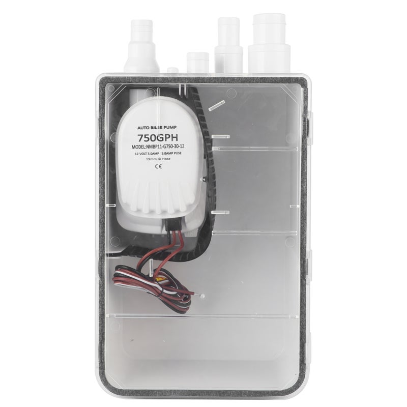 Automatic Bilge Pump 750GPH With Built-In Automatic Float Switch - Full Submersible Marine Water Pump For Boat Yacht Shower Sink Drainage - Image 2