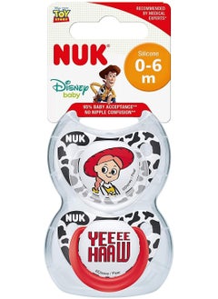 NUK NUK Toy Story Silicone Dummies Jessie 2 Count  - Image 4