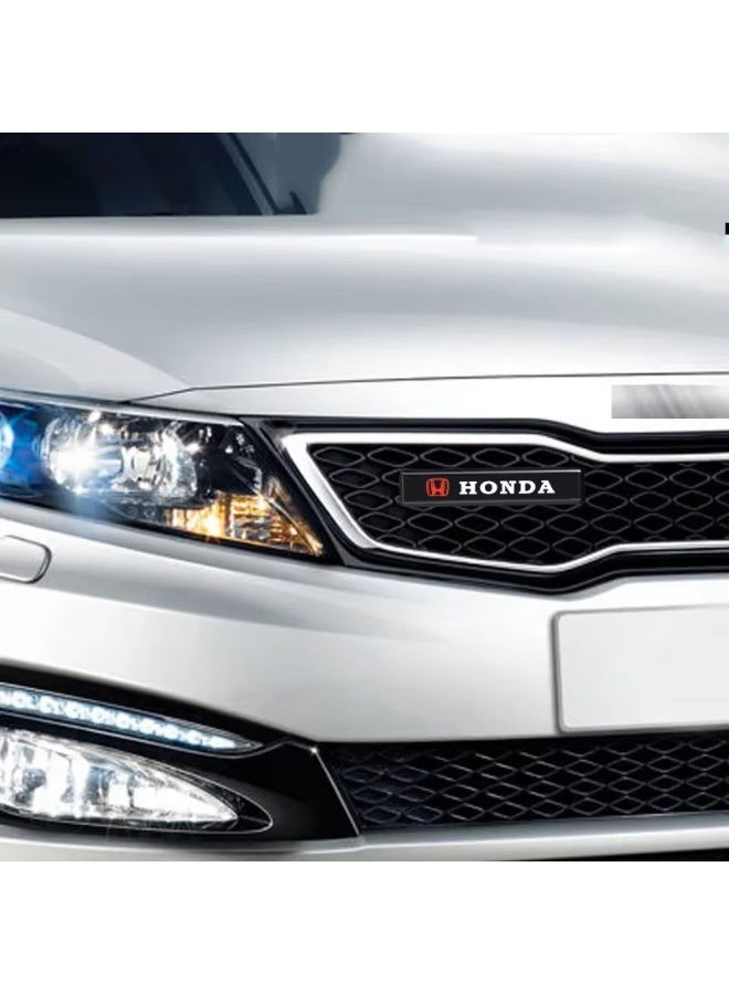 Vierex Car Decorative LED Light Front Hood Grille Emblem Badge Decor for Honda Civic Accord City CRV HRV Fit Jazz Odyssey Jade Vezel – Waterproof Daytime Running Light Auto Front Logo Decoration - Image 4