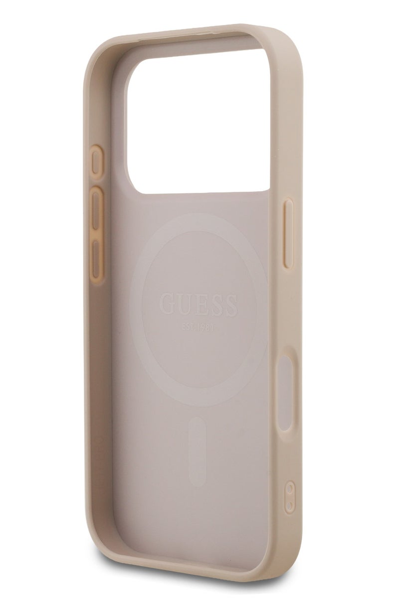 iPhone 17 Pro MagSafe Case 4G PU Leather With Small 4G & Classic Metal Logo / Magsafe Compatible / Ultra Slim / lightweight design / Easy Installation image 8