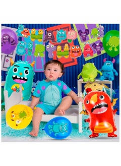 One-eyed Monster Party Decorations for 10 Guests, 113 Pcs One-eyed Monster Themed Birthday Party Disposable Tableware Kit Cartoon Muilticolor Disposable Party Supplies - pzsku/ZE237E16D700BE08083C9Z/45/_/1739423916/fe858833-80e5-47ac-9d3d-1ec12da42587