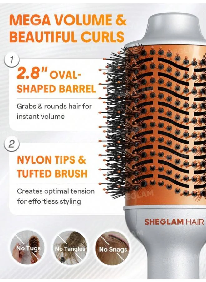 Sheglam  Blowout Bliss Volumizing Hot Air Brush for Women | Best Price UAE