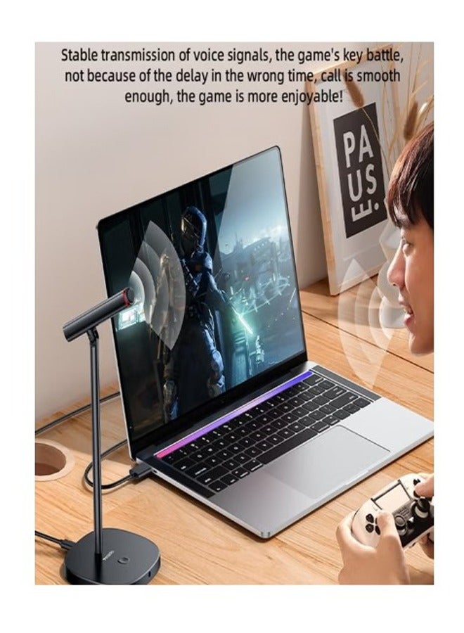 يسيدو YESIDO KR18 ميكروفون إلغاء الضوضاء USB متعدد الاتجاهات 360 درجة يمكنه اللغاء الضجيج و التحكم فى الضجيج - Image 5