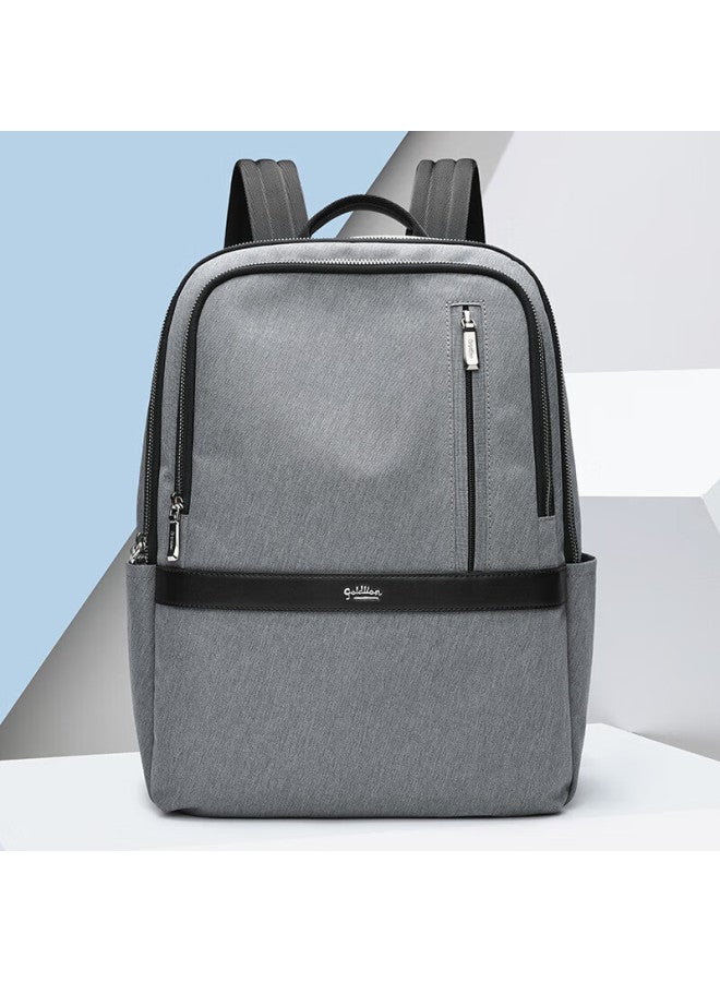 Goldlion Men's Backpack Double Zipper Large Capacity Computer Bag Travel Business Men's Bag 520 Gift For Boyfriend - Image 1
