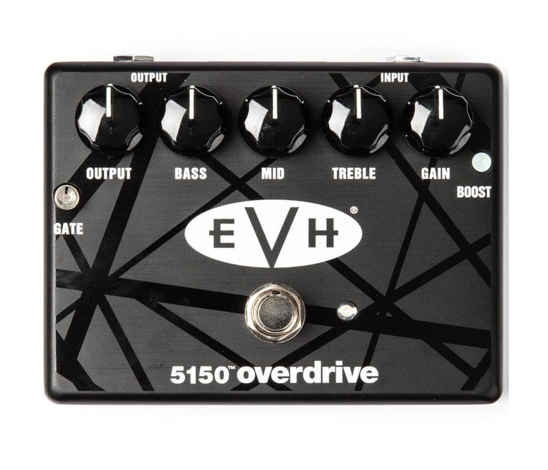 DUNLOP JIM DUNLOP EVH5150 OVERDRIVE PEDAL - BLACK - Image 1