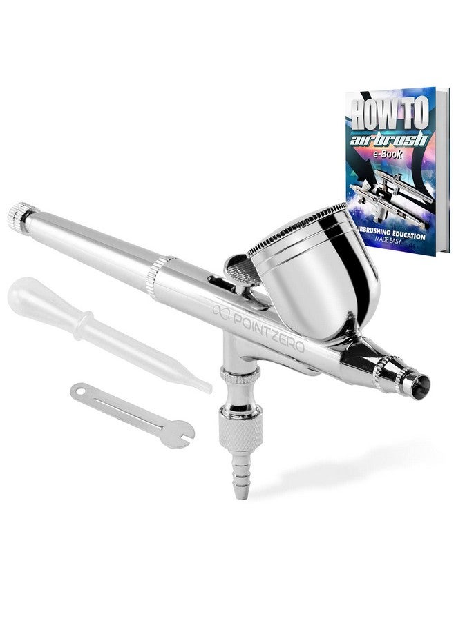 POINTZERO Dualaction 7Cc Gravityfeed Airbrush Set .3Mm Nozzle - Image 1