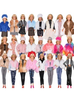 Doll Winter Coat Clothes For 11.5 Inch Girl Doll Winter Fashion Design Coat Jacket Tops Jeans Party Dress Braces Skirt Hat Shawl For 11.5 Girlfriend Doll For Girl Gift - pzsku/ZE238178C594C469387CCZ/45/_/1688193381/7b74a542-40fe-4318-b3c0-b2859ba00141