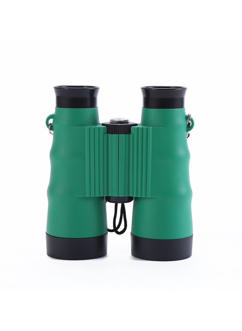 Green 6x Outdoor Children'S Binoculars, Outdoor Gear Model Educational Toy, Children'S Toy Gift