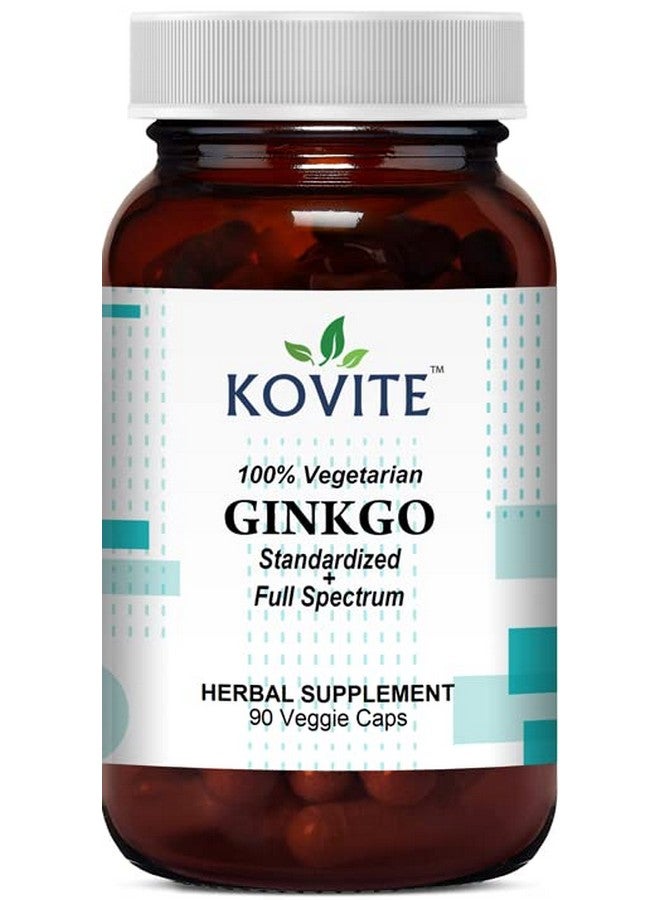 Kovite Standardized Ginkgo Biloba Extract 460 mg - 90 Vegetable Capsules - Image 1