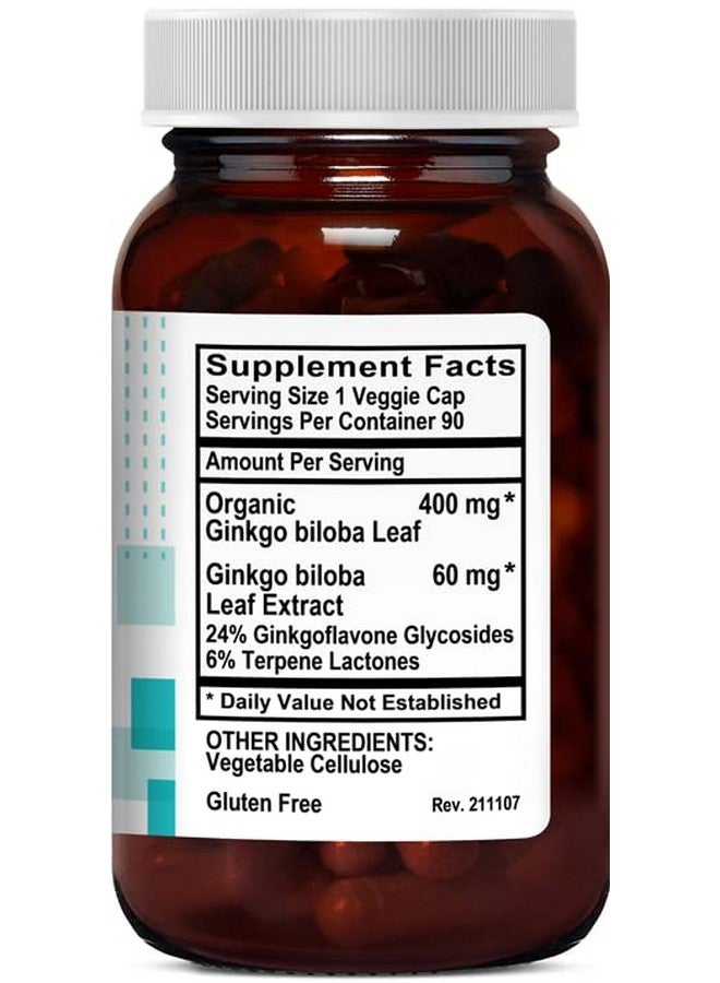 Kovite Standardized Ginkgo Biloba Extract 460 mg - 90 Vegetable Capsules - Image 3