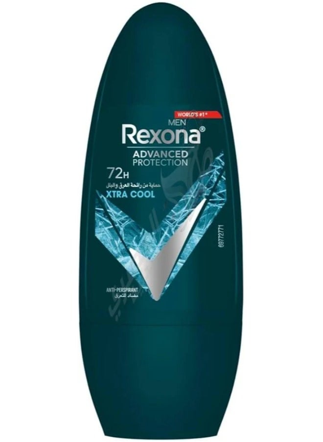 Rexona - Rexona Roll On Anti Perspirant Xtra Cool For Men 50 ml - Image 1