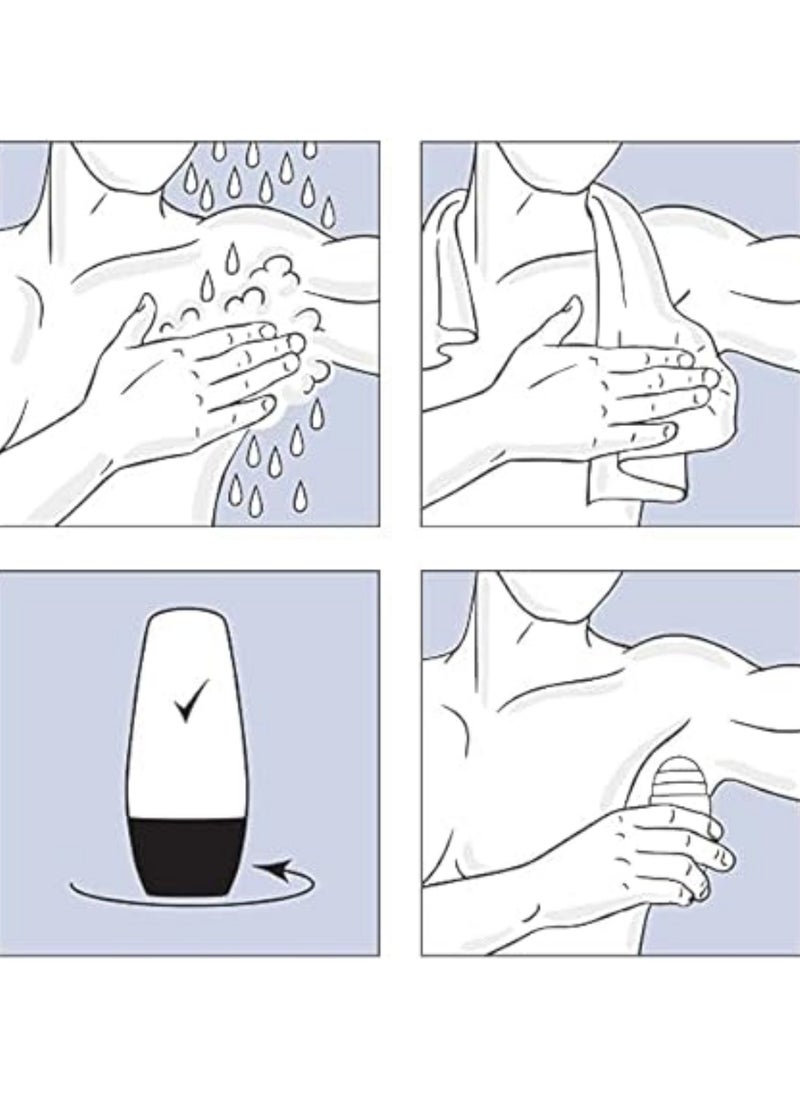 Rexona - Rexona Roll On Anti Perspirant Xtra Cool For Men 50 ml - Image 1