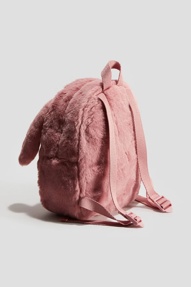 H&M Fluffy appliquéd backpack