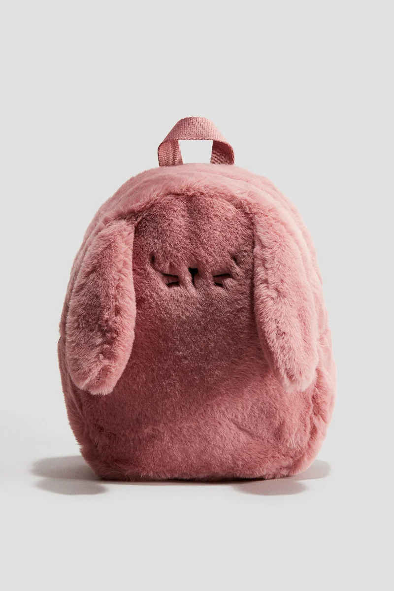 H&M Fluffy appliquéd backpack