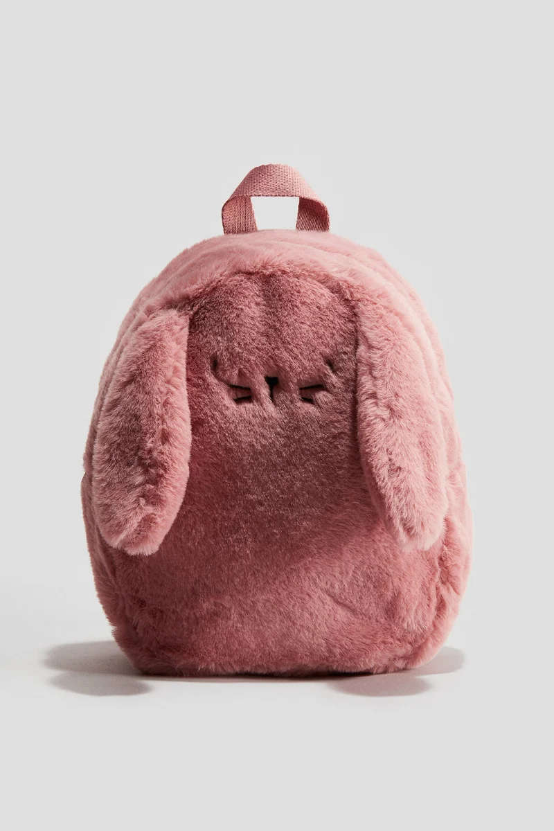 H&M Fluffy appliquéd backpack