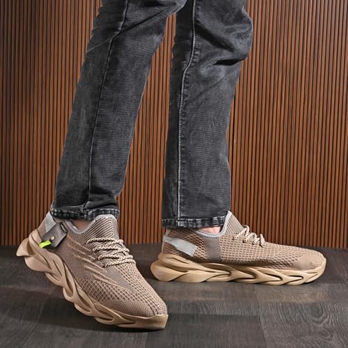 Cruiser Sneaker for Men | Lightweight & Stylish | Breathable Mesh Lace-Up Shoes | Casual Wear, Gym, & Street Style 2644-2 - Image 2