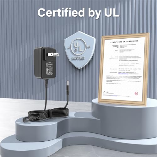 PERFEIDY UL Listed Power Cord for Booster PAC ES2500 ES5000 ES2500C Charger AC DC Adapter for J900 Jump Starter Replacement Power Supply for ES6000 ESA217 - Image 4