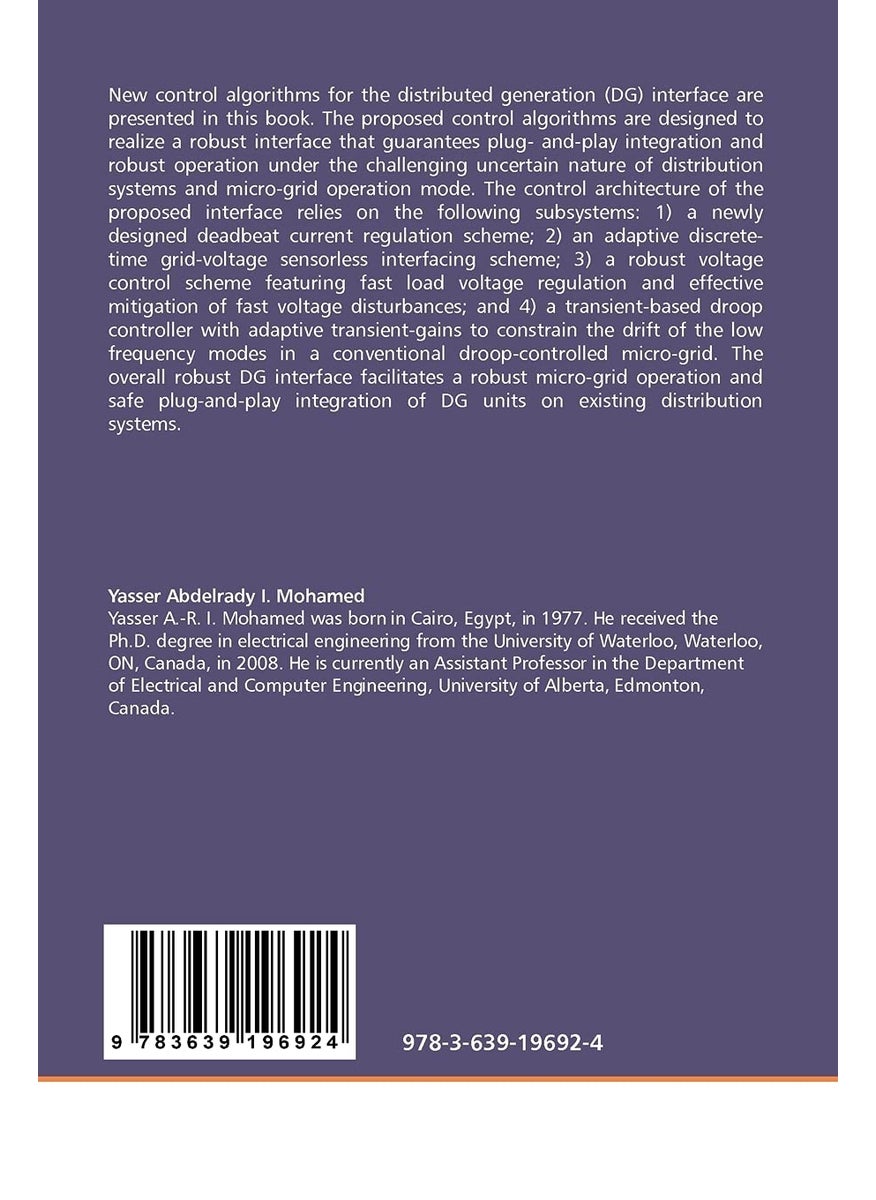 New Control Algorithms for The Distributed Generation Interface  - Image 2