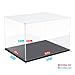Choowin Acrylic Display Case for Lego 76419 for Lego Hogwarts Castle and Grounds for Lego Display Thickened Clear Acrylic Display Cases for Collectibles Assemble Dustproof Display BoxBlack Base - Image 4