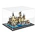 Choowin Acrylic Display Case for Lego 76419 for Lego Hogwarts Castle and Grounds for Lego Display Thickened Clear Acrylic Display Cases for Collectibles Assemble Dustproof Display BoxBlack Base - Image 3