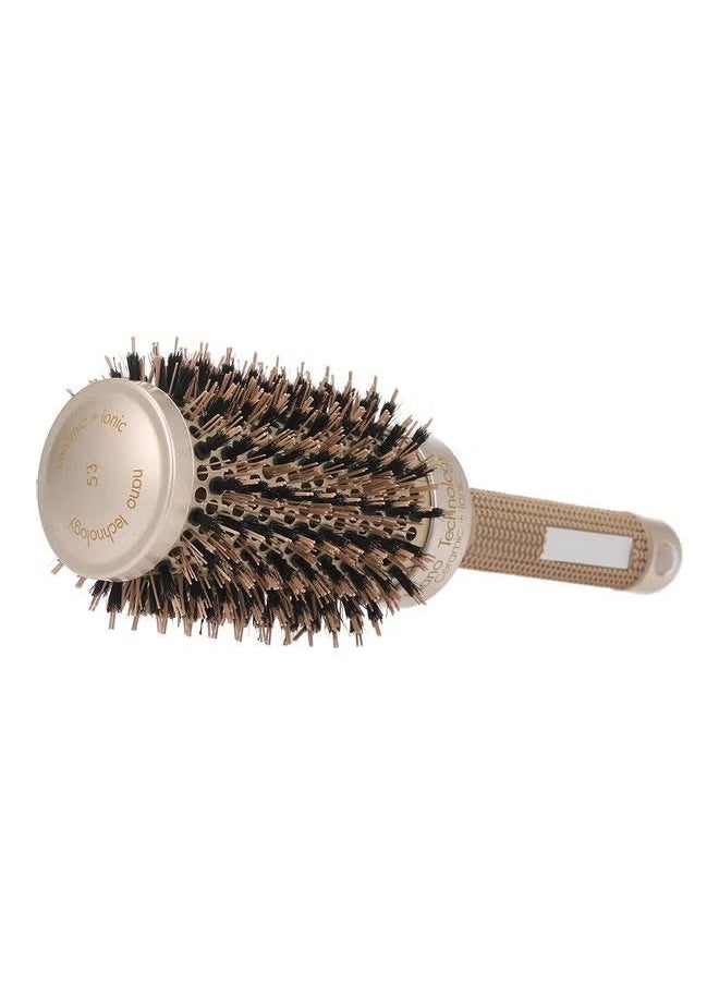 ORiTi - Optimization and Translation of Nano Thermal Ceramic and Ionic Round Brush, Professional Hairdressing Styling Brush, Ideal for Drying, Styling, Curling, and Adding Hair Volume (32mm) - Image 1