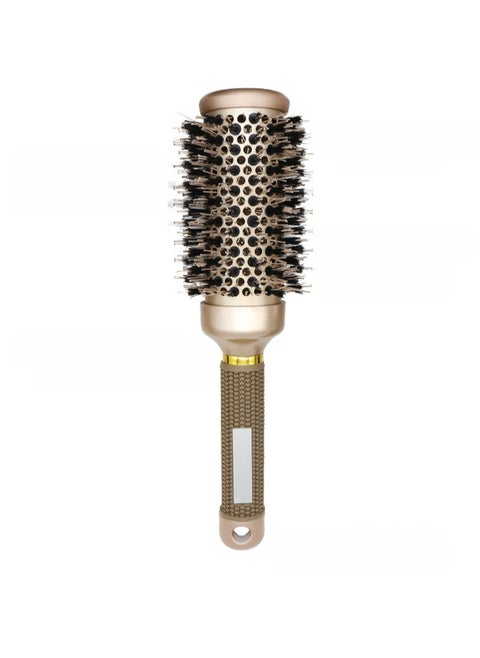 Optimization and Translation of Nano Thermal Ceramic and Ionic Round Brush, Professional Hairdressing Styling Brush, Ideal for Drying, Styling, Curling, and Adding Hair Volume (32mm)