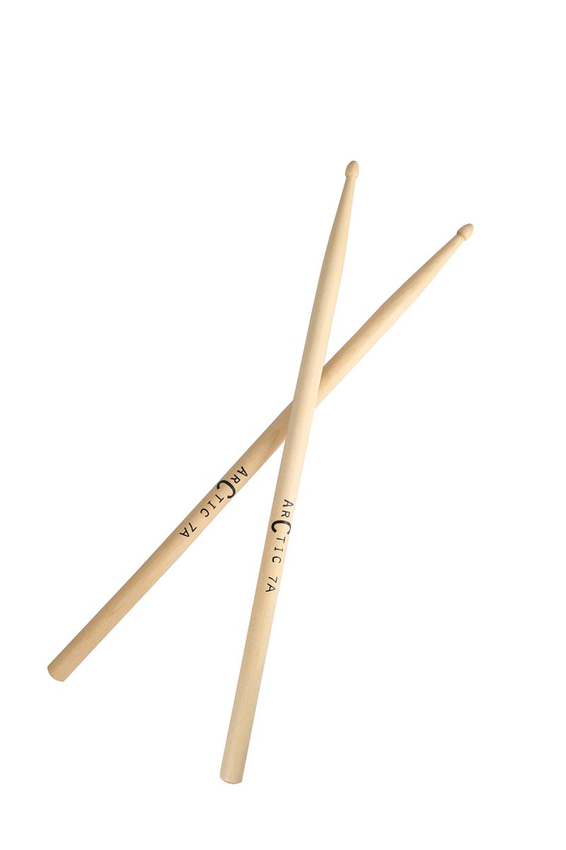 ARCTIC Pro 7A drumsticks, Selected Wood and Perfect Shape balance - Image 1