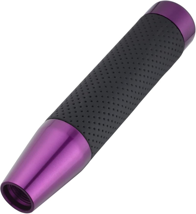 Abfer Tall Shift Knob Car Long Shifter Knob Weighted Gear Stick Shifting Lever Replace Extension Fit Most Manual Automatic Transmission Vehicle, Purple-1 - Image 1