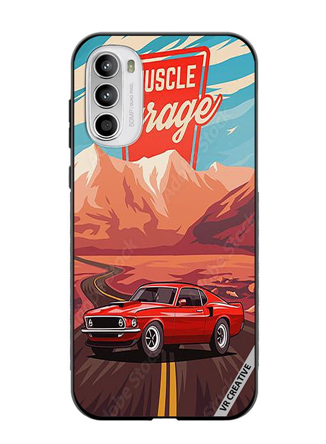 VR CREATIVE Protective Case Cover For Motorola Moto G82 Car Design Multicolour - Image 1