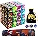 PUGED Magic The Gathering Counter Dice Set with MTG Play Mat and 3 Pcs D20 Rolling Dices 48 Pcs MTG Life Counters Tokens Dices and 7 Pcs Drawstring for Magic Card Game Accessories - Image 2