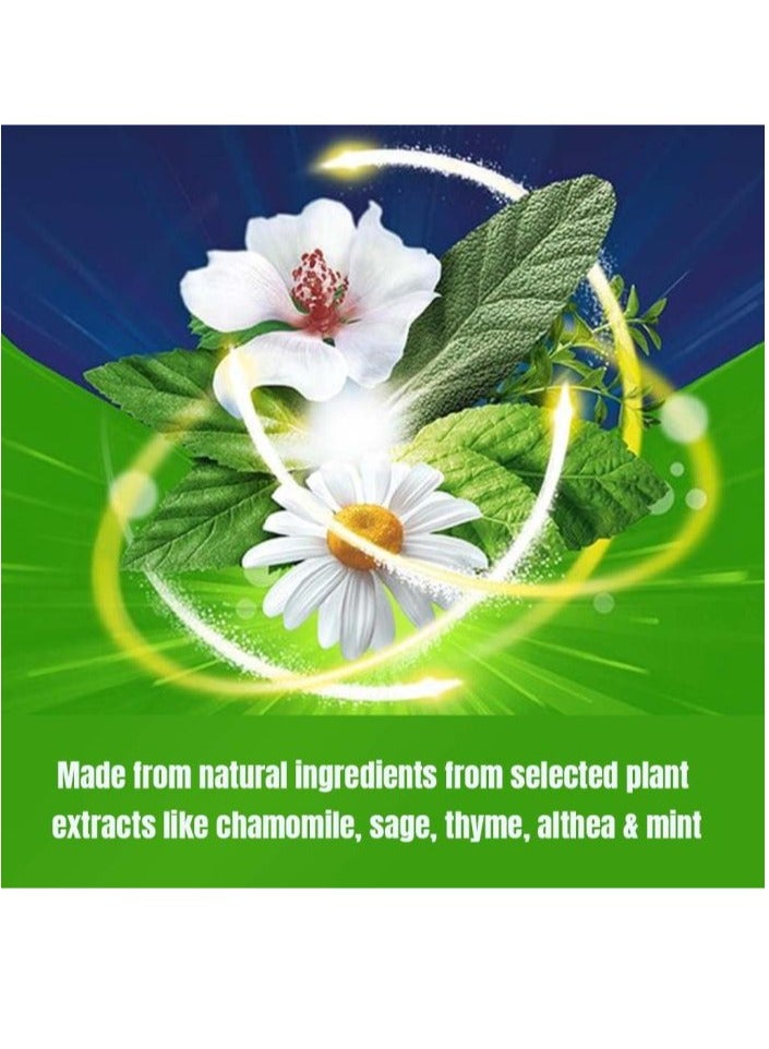 gsk لوحات بانّا الطبيعية للسعال والتهاب الحلق عبوة من 16 حبة - Image 2