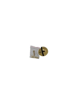ROBUSTLINE Robustline Door Stopper | Half Round Floor Mount | Gold Plated Finish | 40MM dia  - Image 3