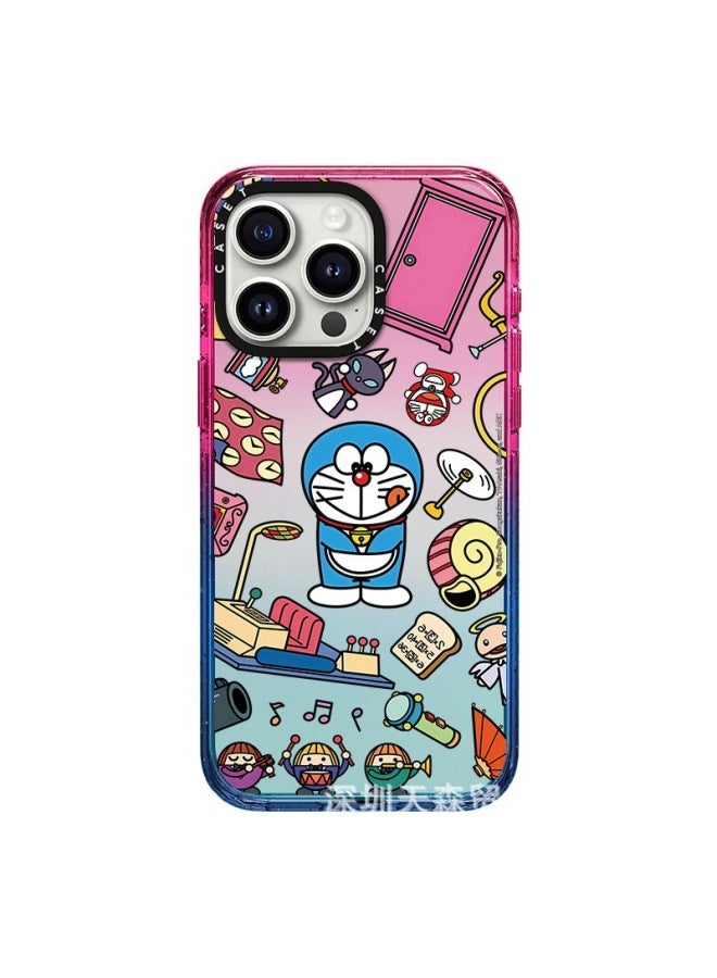 CASE Co-star For 15Pro Phone Case For Apple For Iphone14 Case 13 Cotton Candy 2.0-Colour:Marshmallow-2.0 Upgraded Version [care For Yourself Stickers]-Applicable Model:Ip13/14 Universal