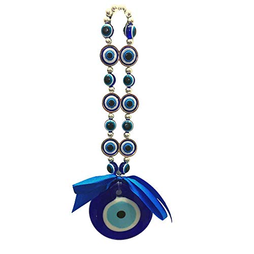 GJ 6 Six Eyes Evil Eye for Home, Office and Shop, Big Size, Blue Color - Image 1