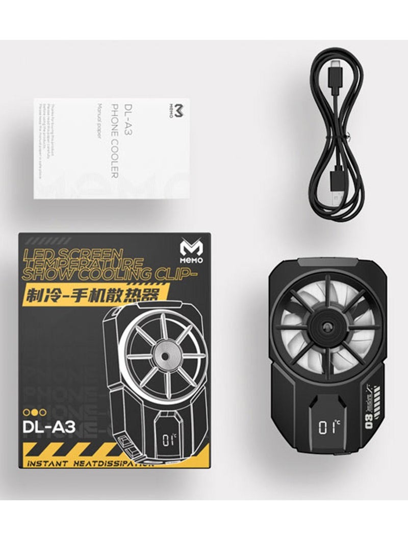 Memo MEMO DL-A3 Semiconductor Cooling Mobile Phone Radiator Suitable For All Smart Phones - Image 1