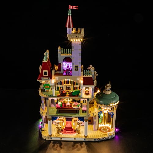 YEABRICKS LED Light for 43263 Disney Beauty and The Beast Castle Building Blocks Model Building Set NOT Included - Image 5