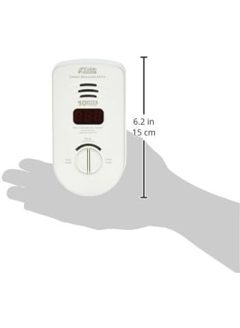Kidde Kidde Living Area Plugin Carbon Monoxide Detector Alarm with Sealed Lithium Battery Backup and Digital Display  - Image 2