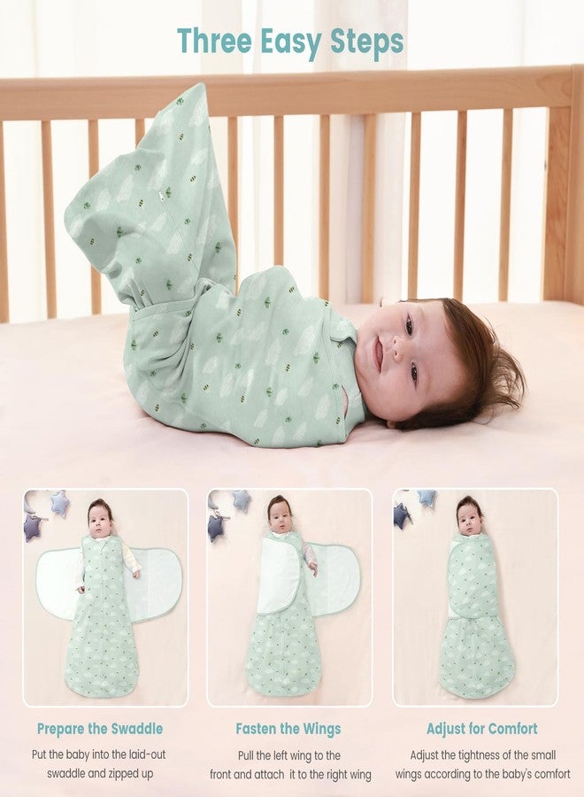 LILBESTIE Baby Sleep Sack Swaddle 0-12 Months - 1.0 Tog Newborn Wearable Swaddles Blanket 0-6 6-12 Month - Winter Toddler Organic Cotton Sleeping Sacks Bag 1 2 3 4 5 6 7 8 9 10 11 12 Months Gifts Boy Girl - Image 5