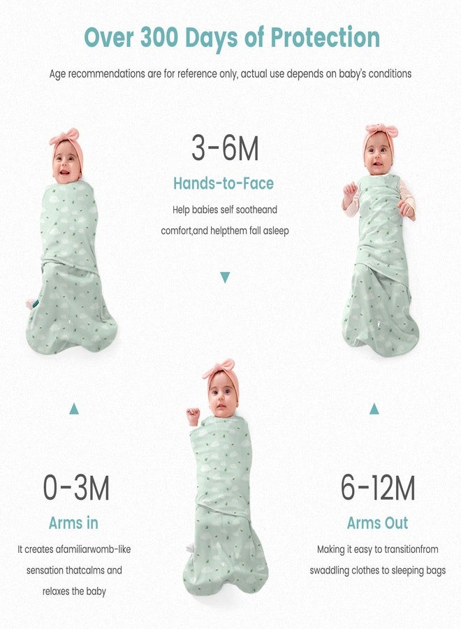 LILBESTIE Baby Sleep Sack Swaddle 0-12 Months - 1.0 Tog Newborn Wearable Swaddles Blanket 0-6 6-12 Month - Winter Toddler Organic Cotton Sleeping Sacks Bag 1 2 3 4 5 6 7 8 9 10 11 12 Months Gifts Boy Girl - Image 4