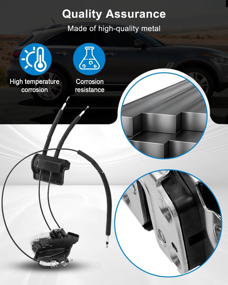 PNYZIK Door Lock Latch Actuator Assembly for Nissan Infiniti FX35 FX37 FX50 QX70 (2009-2017) - Front Right Passenger Side - Image 3