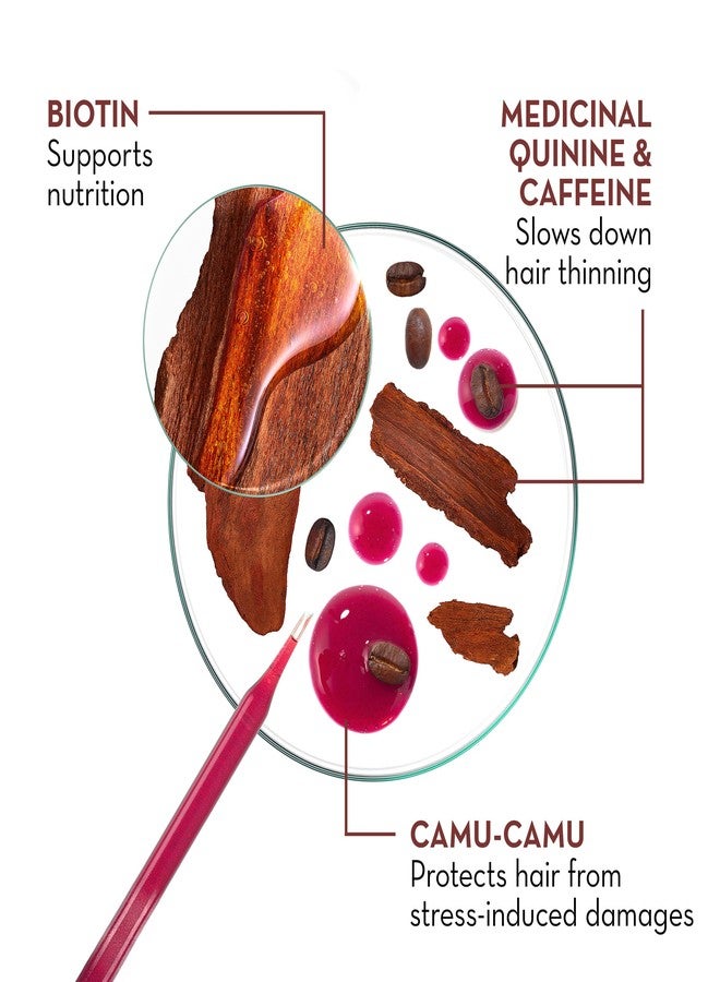 Klorane سيروم كلوران المقوي المكثف مع الكينين - بديل طبيعي لتساقط الشعر - يدعم شعر أكثر كثافة وقوة وصحة - للرجال والنساء - تركيبة غير دهنية، تترك على الشعر - 3.3 أونصة سائلة. - Image 4