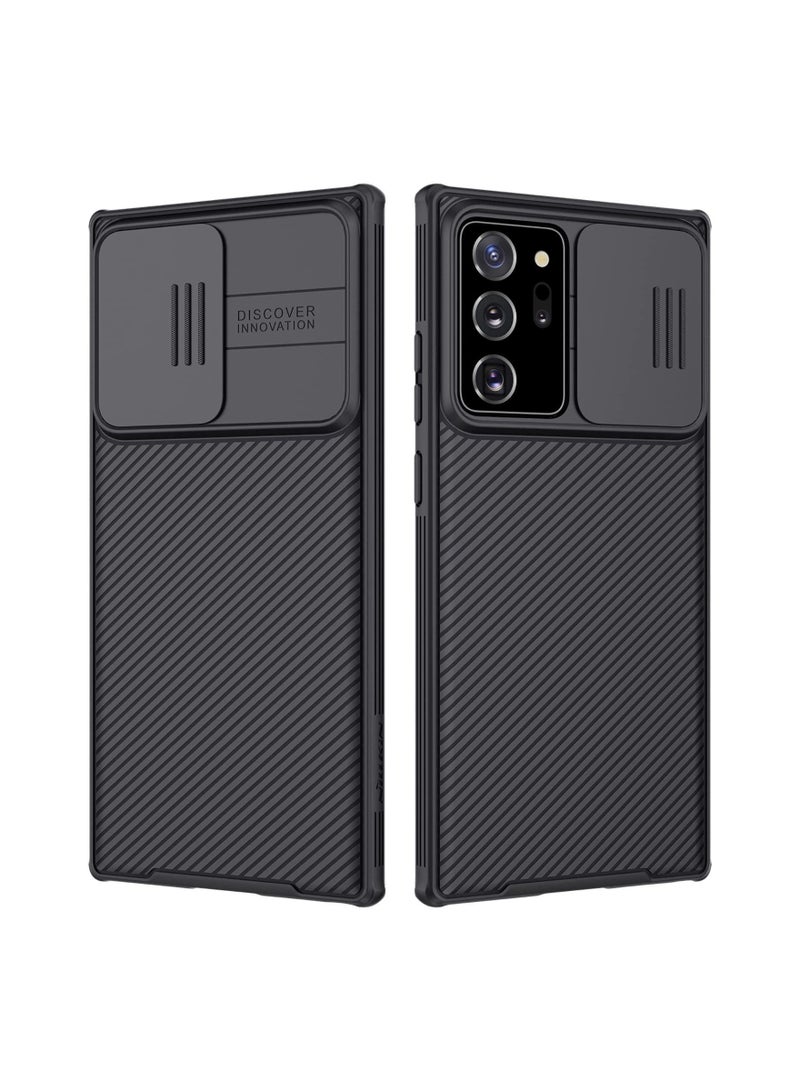Captaintech SYOSI Phone Case for Samsung Galaxy Note 20 Ultra/Note 20 Ultra 5G, with Slide Camera Cover Hard PC and TPU Ultra Thin Anti-Scratch - Image 1