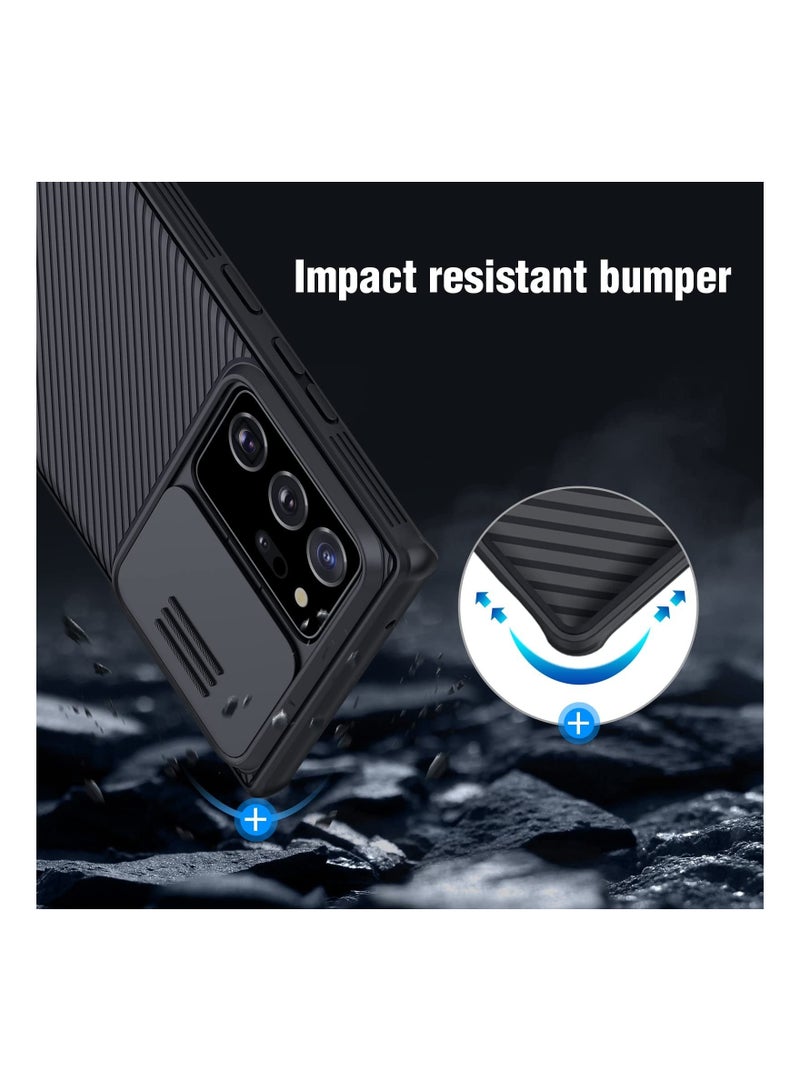 Captaintech SYOSI Phone Case for Samsung Galaxy Note 20 Ultra/Note 20 Ultra 5G, with Slide Camera Cover Hard PC and TPU Ultra Thin Anti-Scratch - Image 4