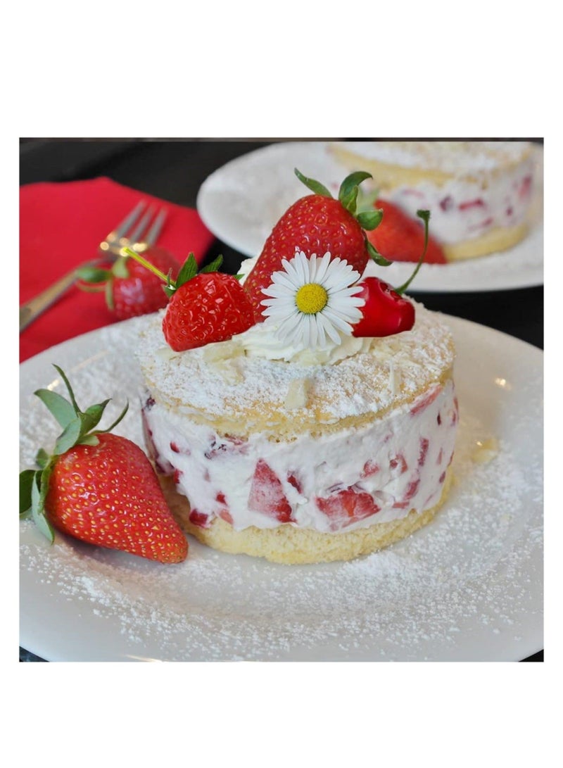 Captaintech 32Pcs Artificial Strawberries Fake Fruit Fake Strawberries Fake Cherries,Simulation Fake Strawberry Realistic Plastic Fruit Artificial Fake Cherries Strawberry Decor for Wedding,Photography Prop - Image 2